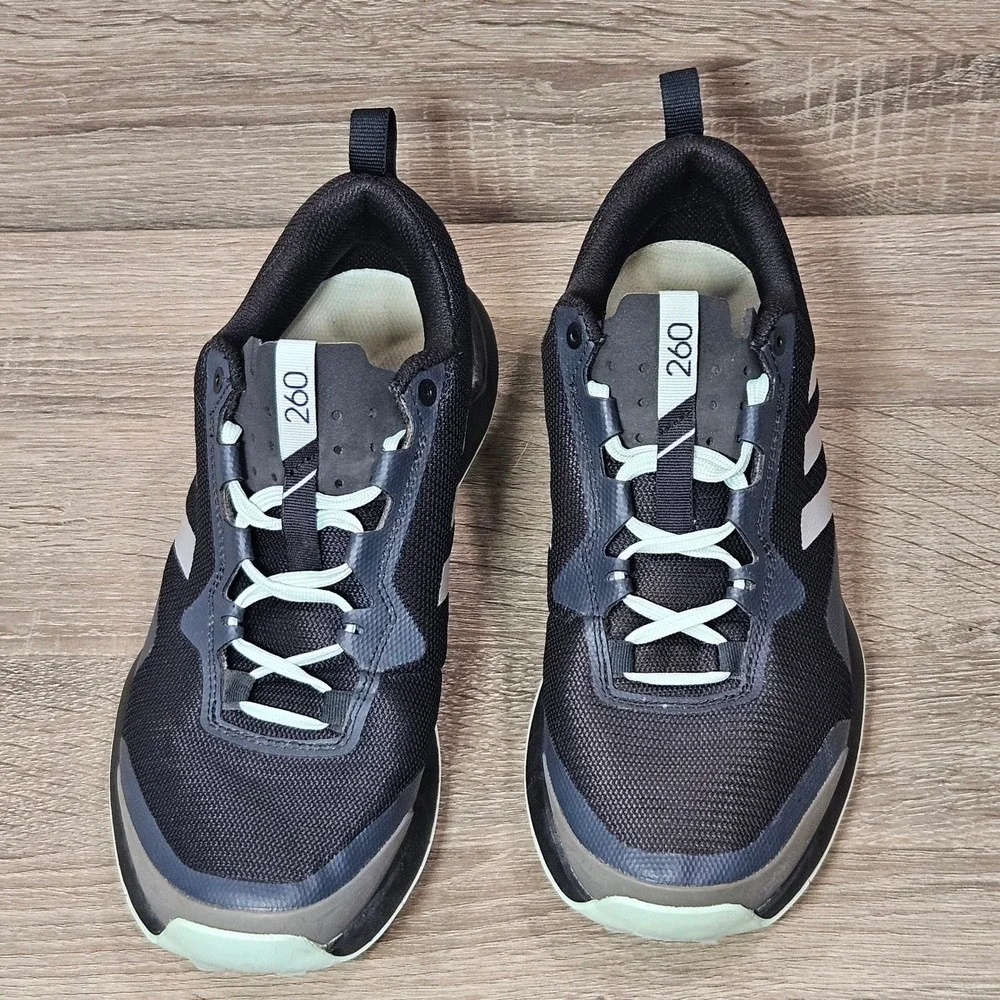 Adidas Terrex Speed Flow 260 Trail Running Shoes Black Mint Green Womens Sneaker